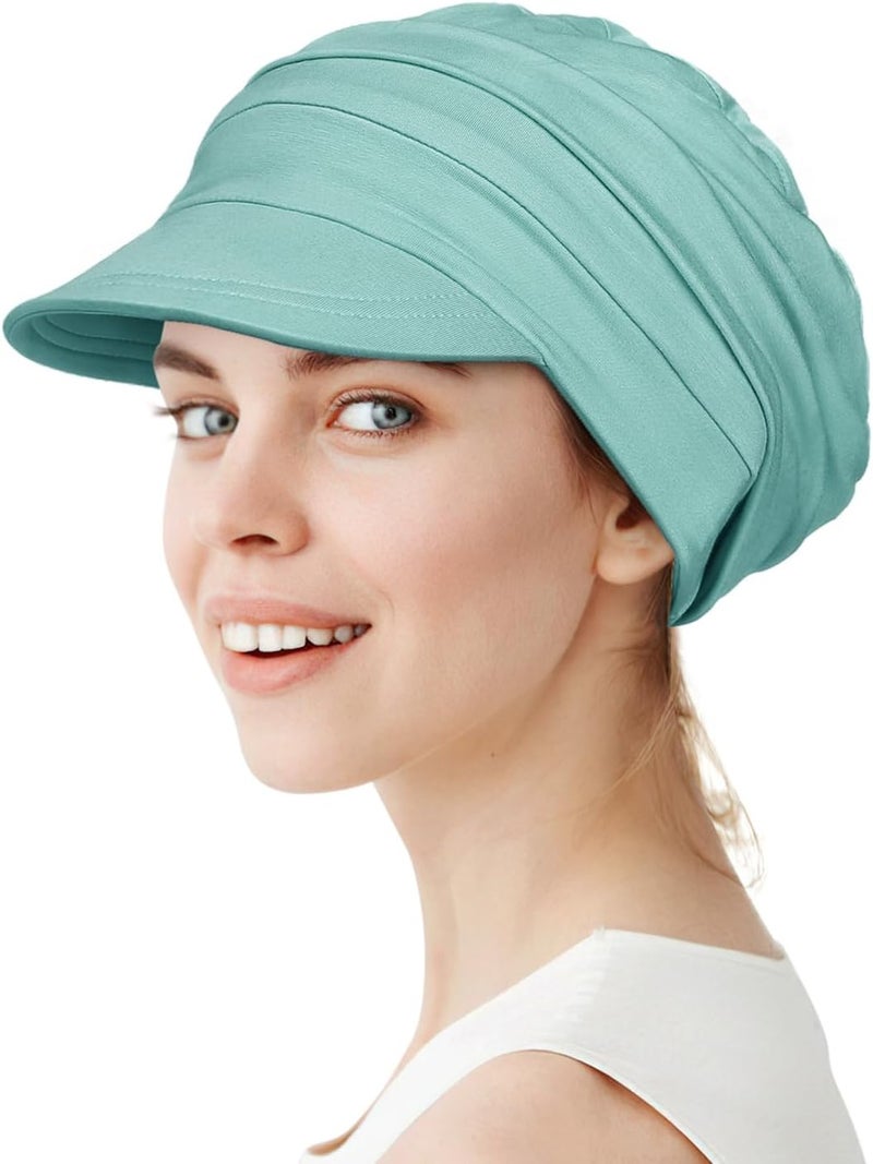 Alnorm Super Soft Breathable Viscose Slouch Hat Oversized Baseball Cap for Women - Image 1